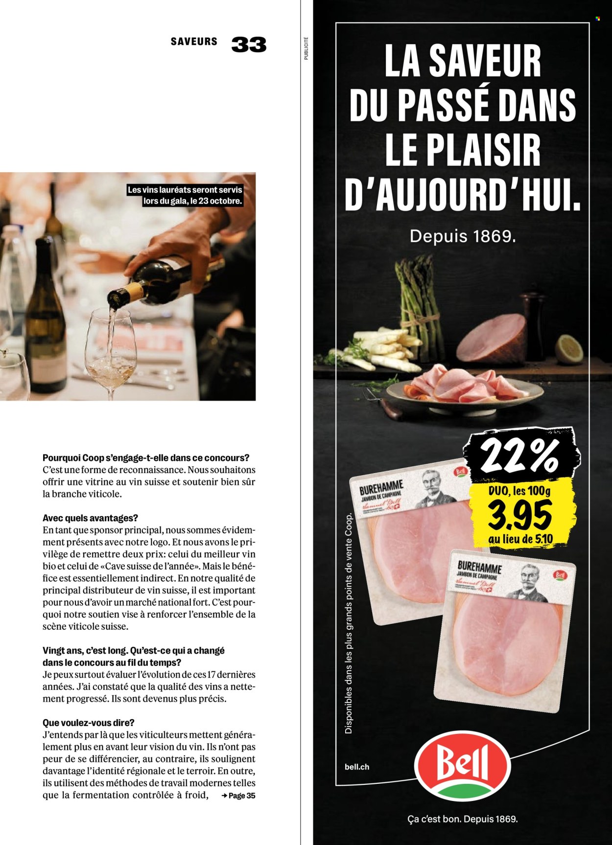 Prospekt Coop - 8.10.2026 - 14.10.2026. Seite 33