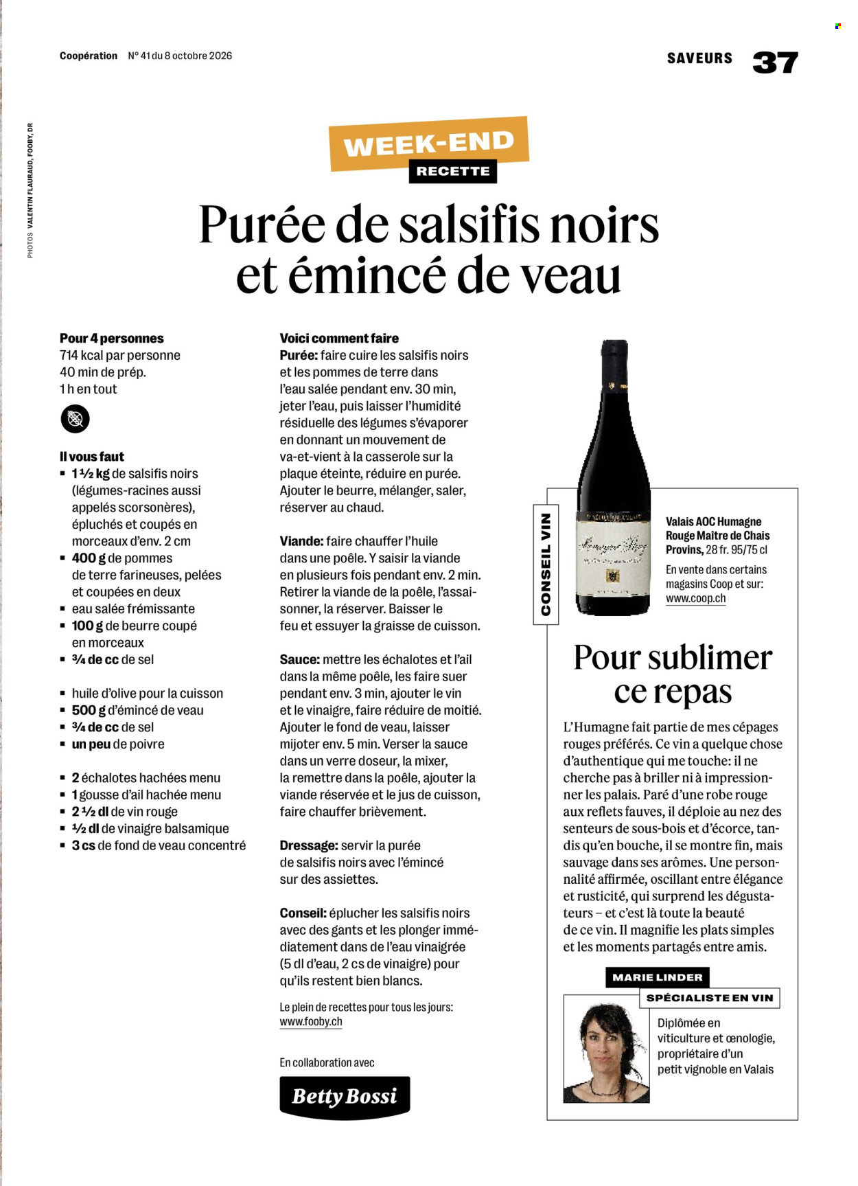 Prospekt Coop - 8.10.2026 - 14.10.2026. Seite 37