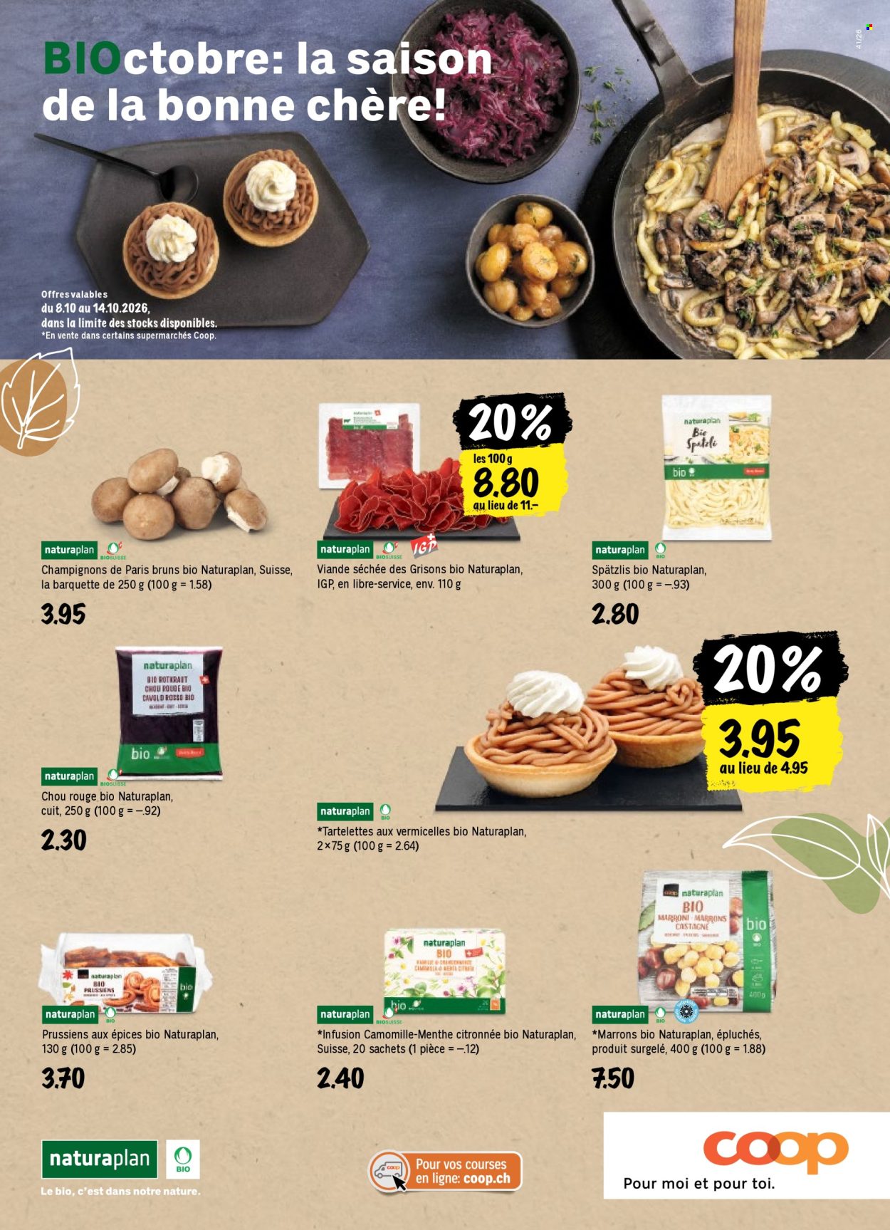 Prospekt Coop - 8.10.2026 - 14.10.2026. Seite 42