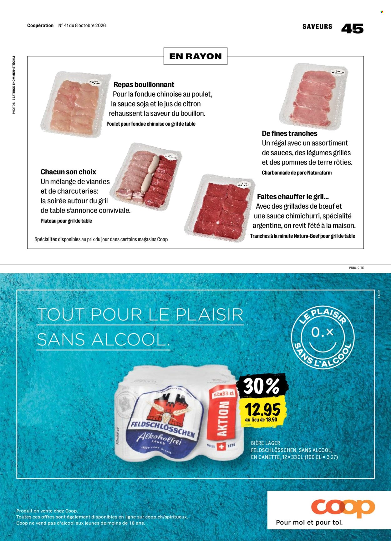 Prospekt Coop - 8.10.2026 - 14.10.2026. Seite 45