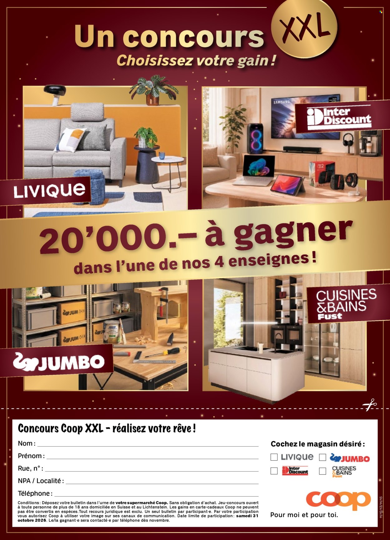 Prospekt Coop - 8.10.2026 - 14.10.2026. Seite 50