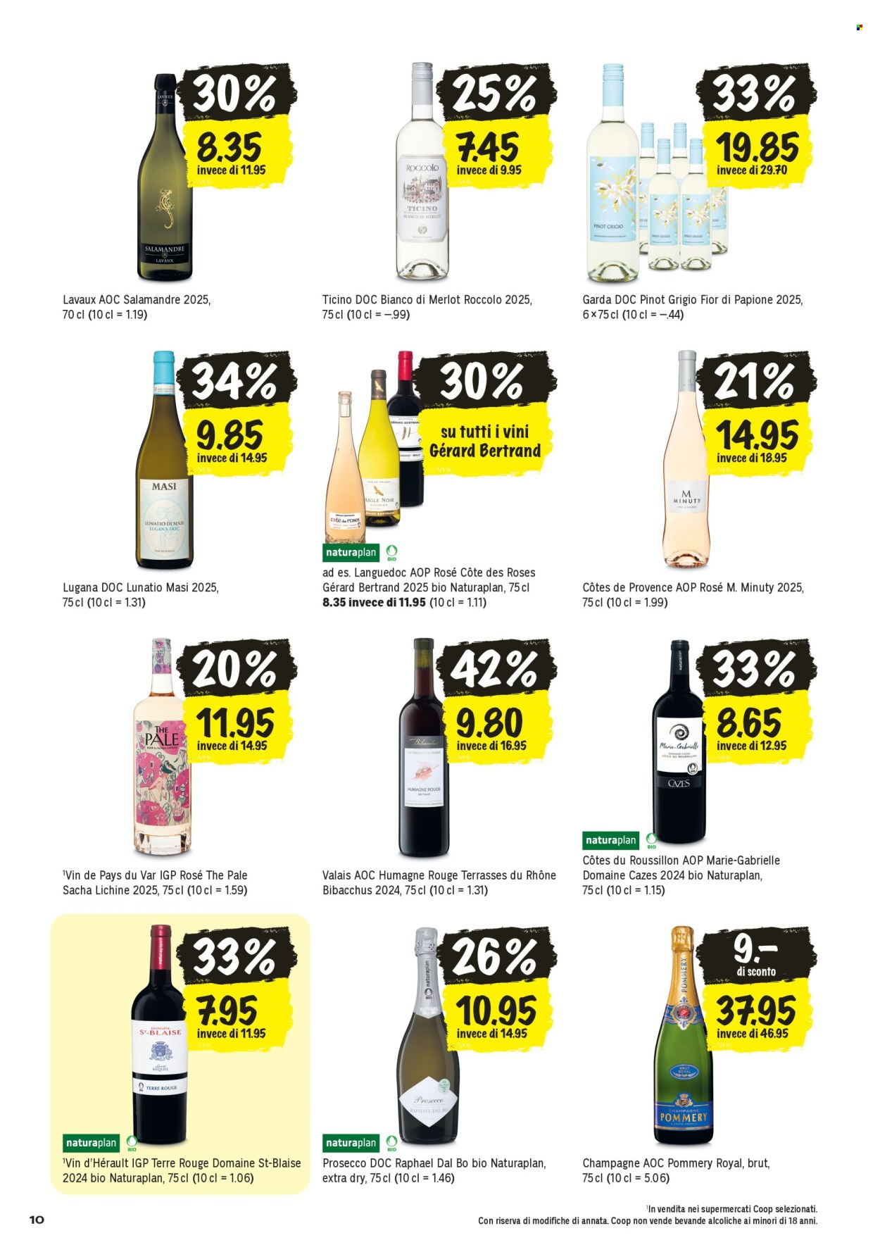 Prospekt Coop - 8.10.2026 - 14.10.2026. Seite 10