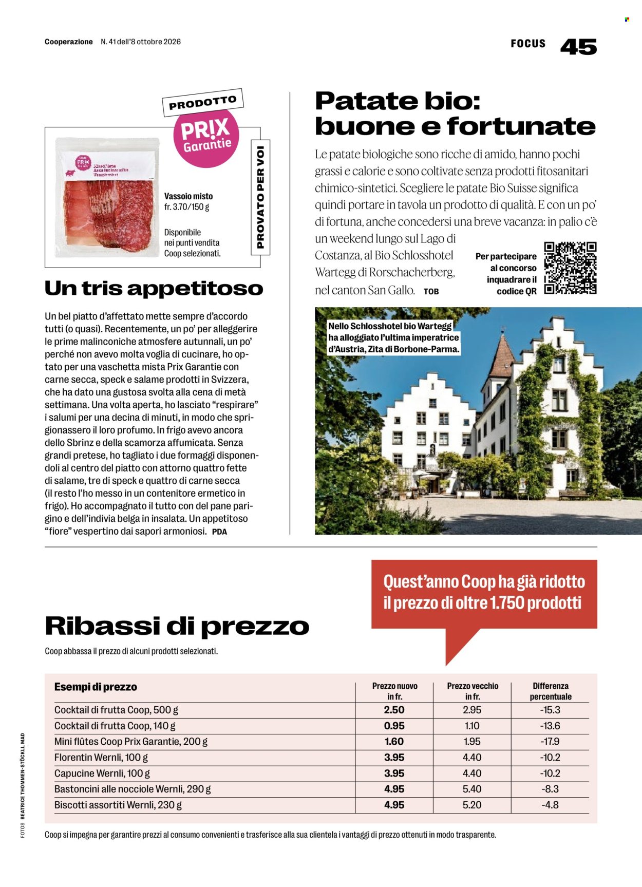 Prospekt Coop - 8.10.2026 - 14.10.2026. Seite 45