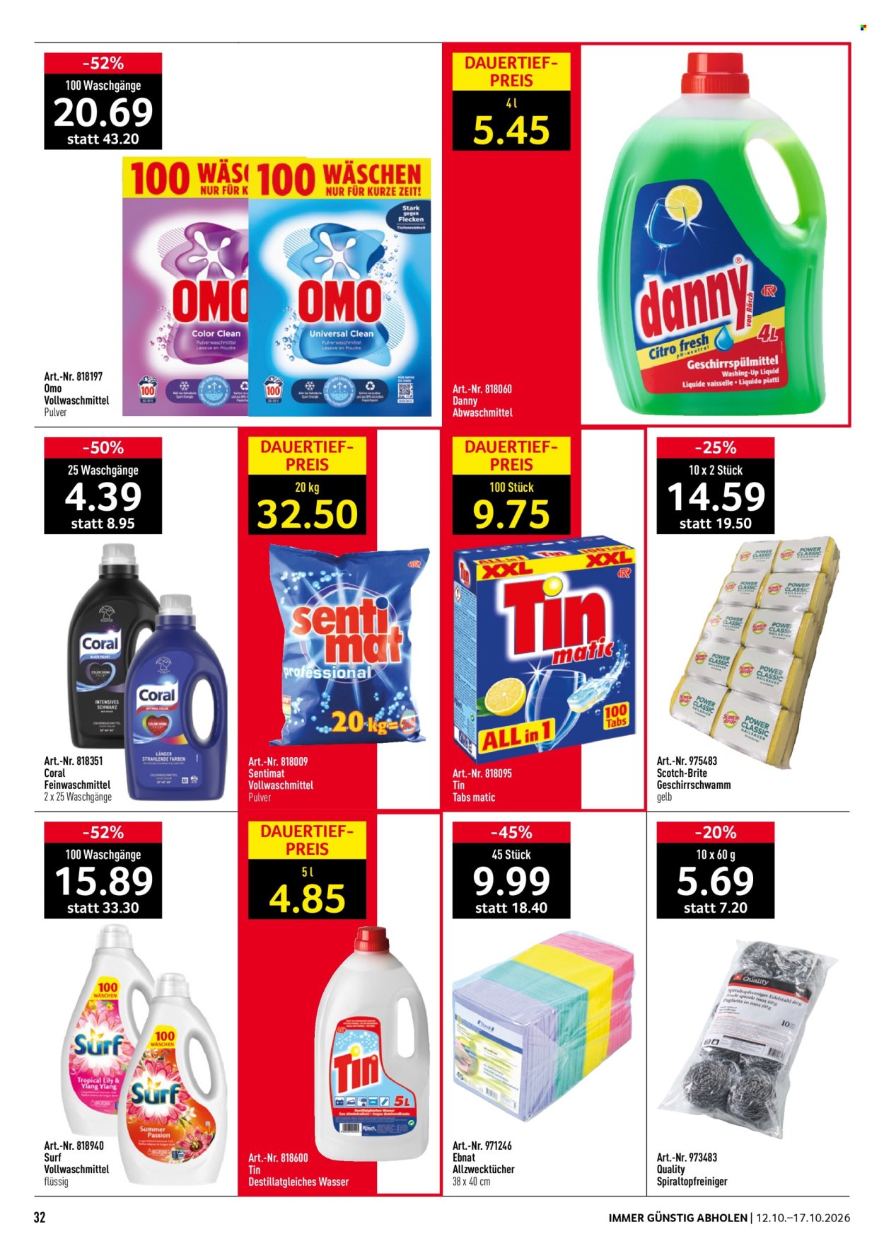 Volantino Prodega - 12.10.2026 - 17.10.2026. Pagina 32