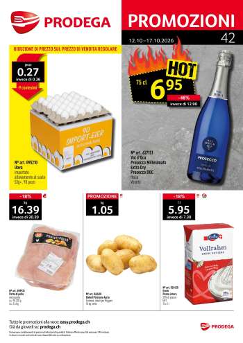 Prospekte Prodega - 12.10.2026 - 17.10.2026.