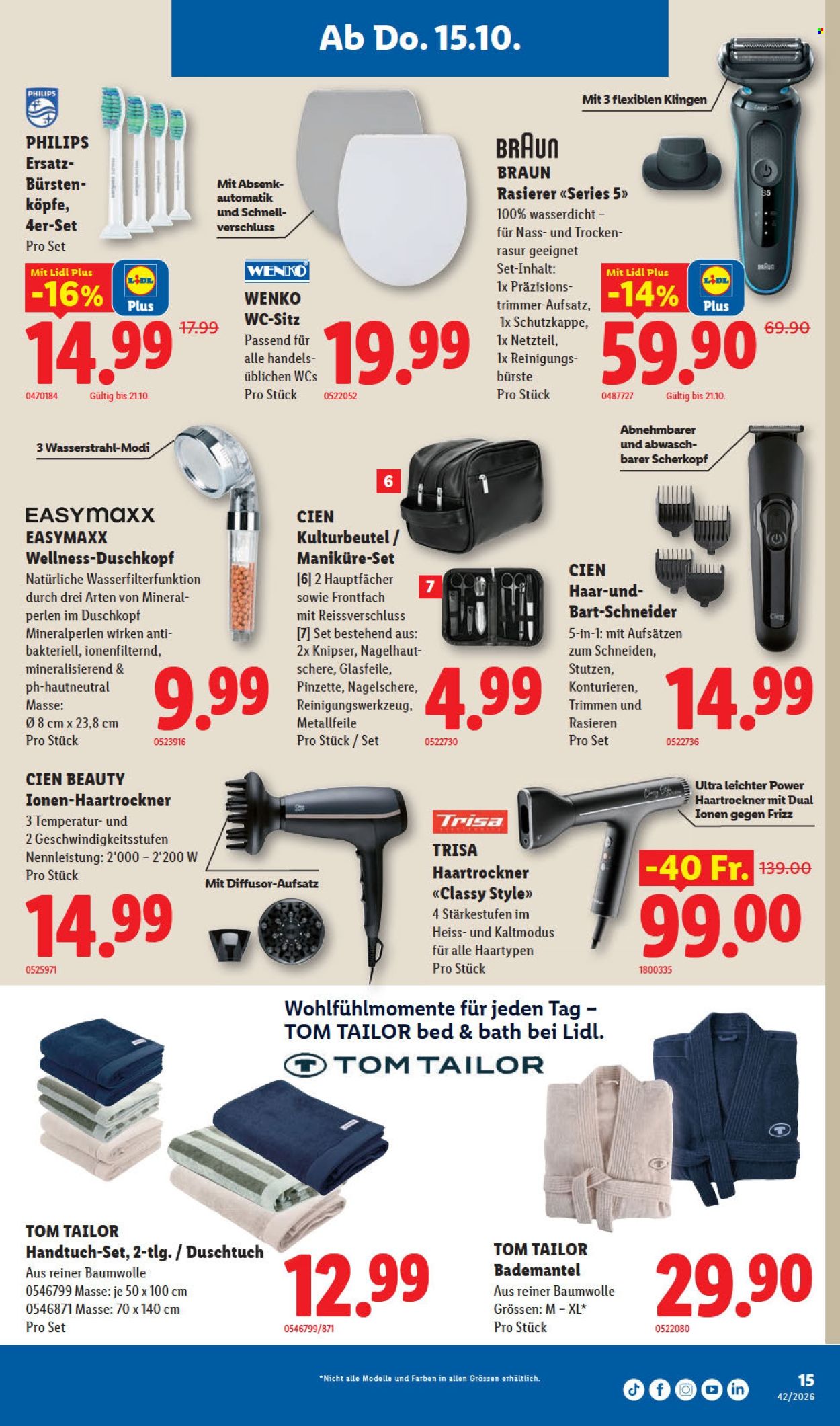 Volantino Lidl - 15.10.2026 - 21.10.2026. Pagina 15