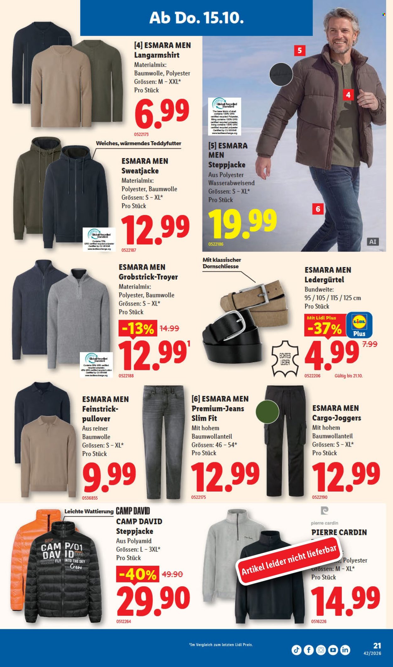 Volantino Lidl - 15.10.2026 - 21.10.2026. Pagina 21