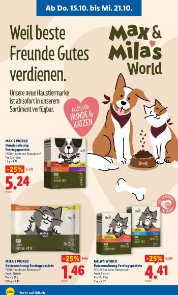 Catalogue Lidl - 15.10.2026 - 21.10.2026.
