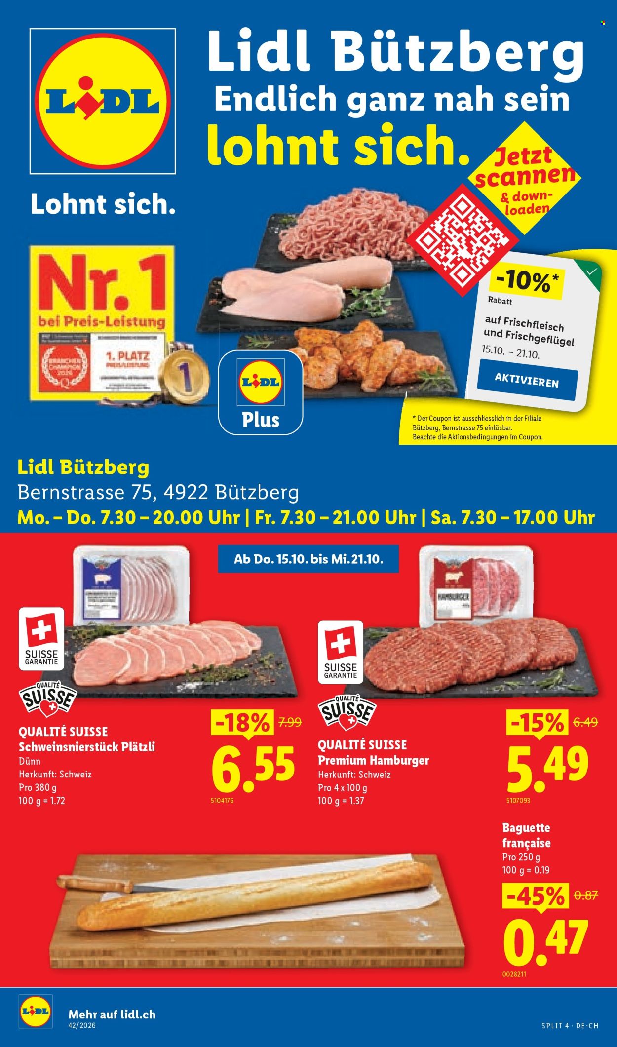 Volantino Lidl - 15.10.2026 - 21.10.2026. Pagina 1
