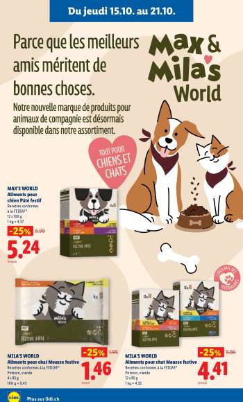 Catalogue Lidl - 15.10.2026 - 21.10.2026.
