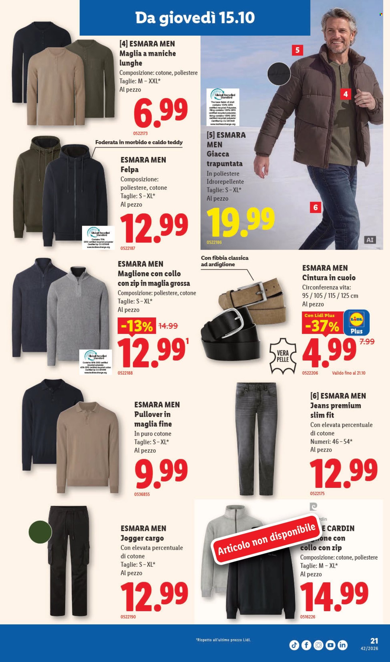 Volantino Lidl - 15.10.2026 - 21.10.2026. Pagina 21