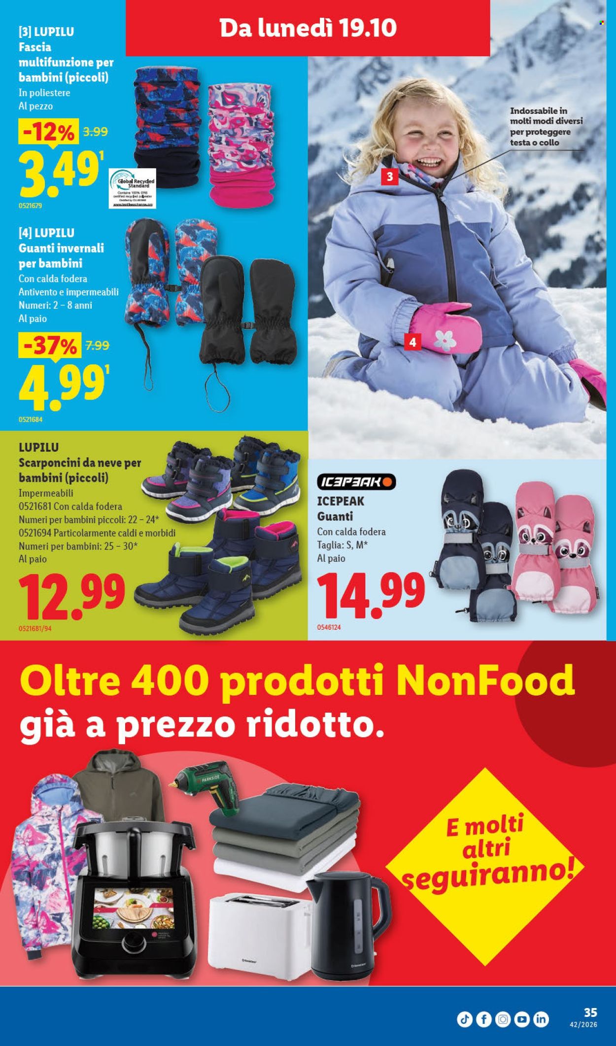 Volantino Lidl - 15.10.2026 - 21.10.2026. Pagina 35