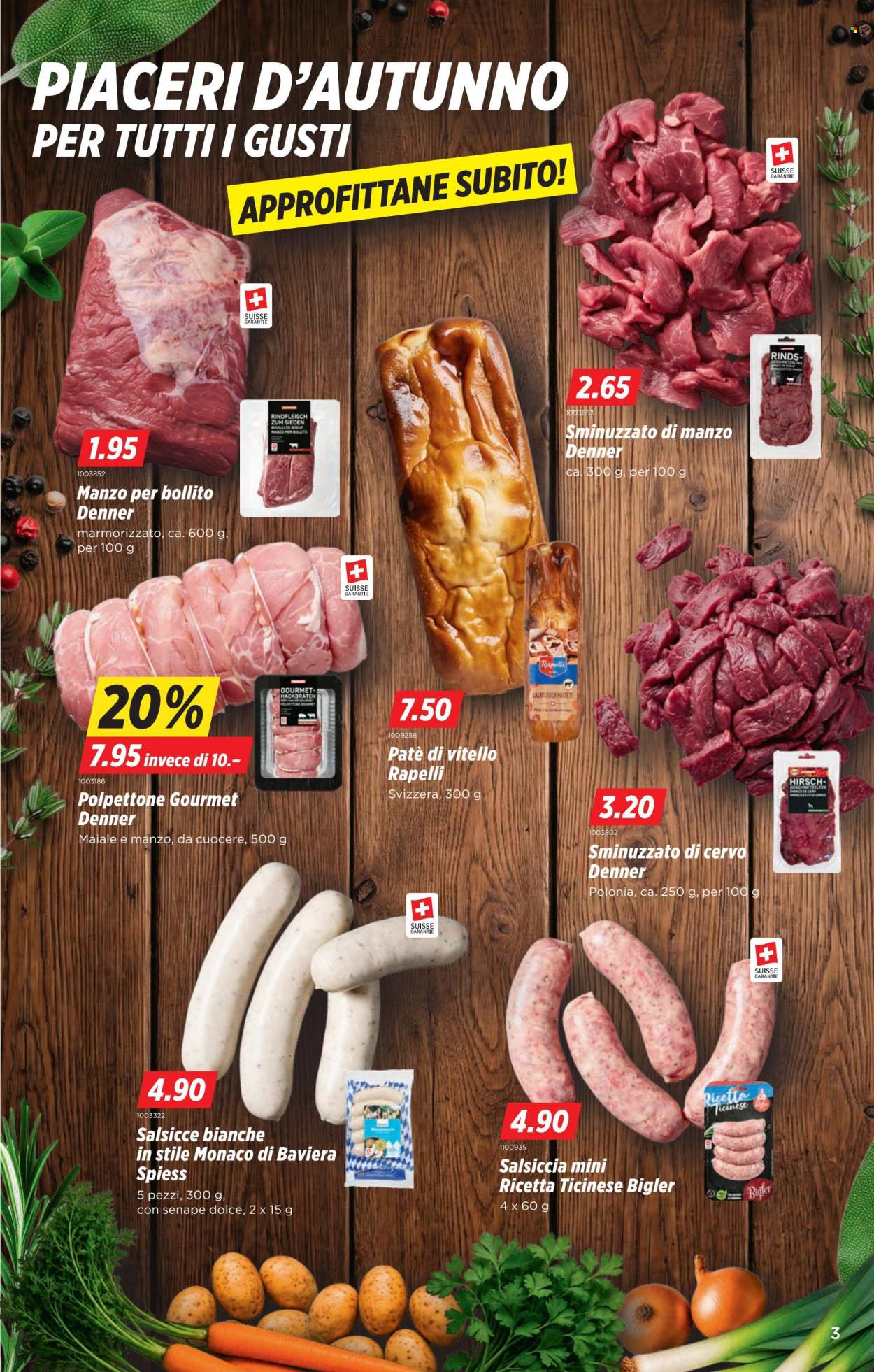 Volantino Denner - 15.10.2026 - 21.10.2026. Pagina 3