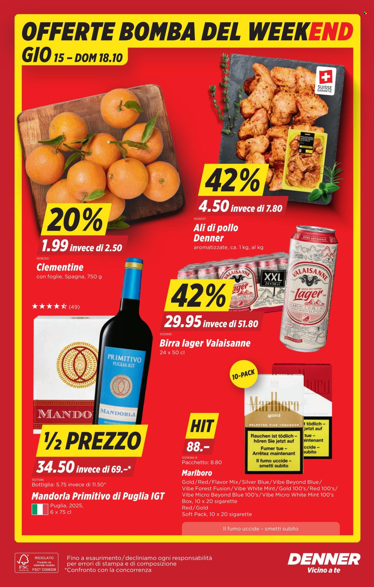 Volantino Denner - 15.10.2026 - 21.10.2026. Pagina 22