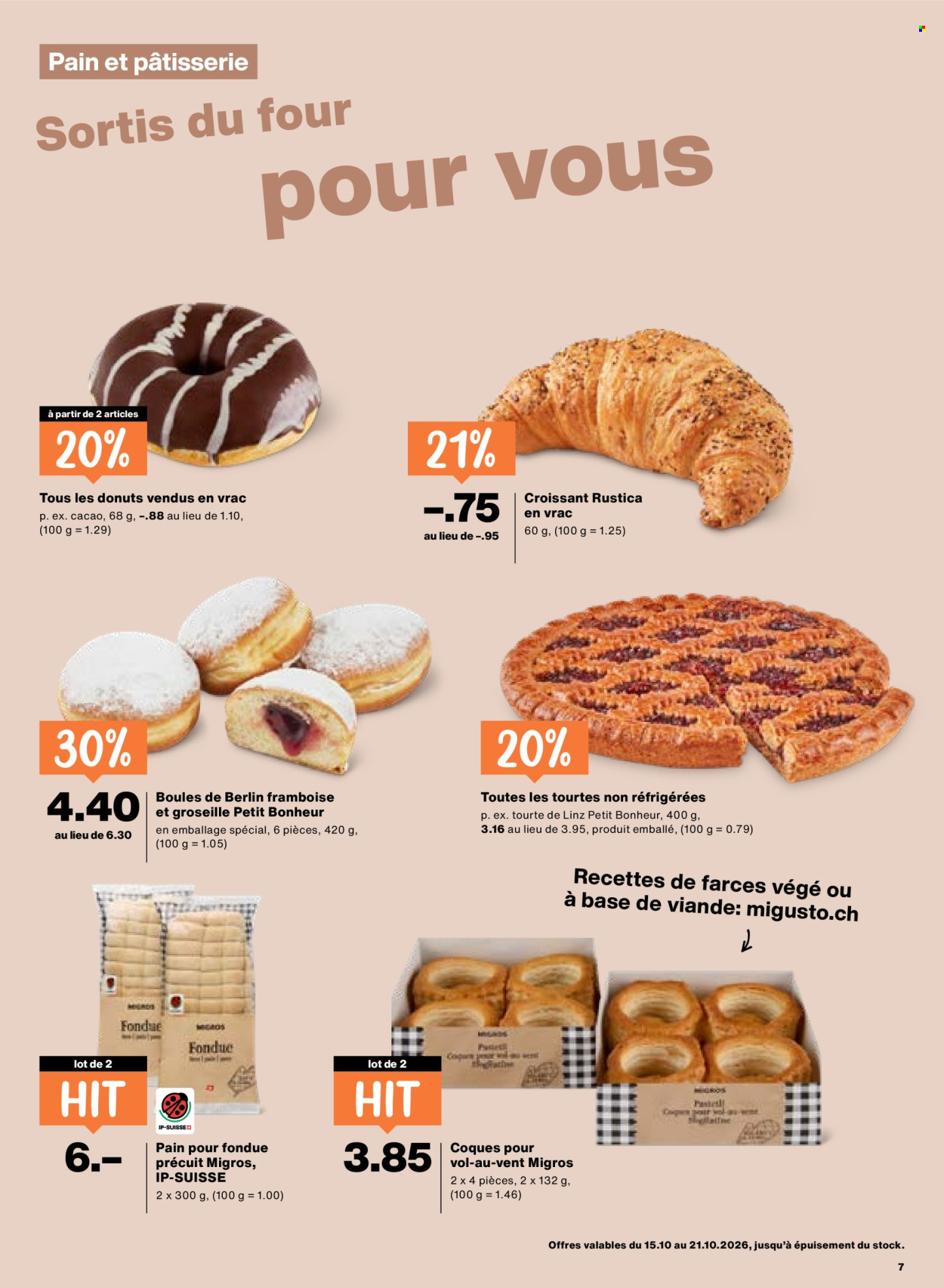 Volantino Migros - 15.10.2026 - 21.10.2026. Pagina 7