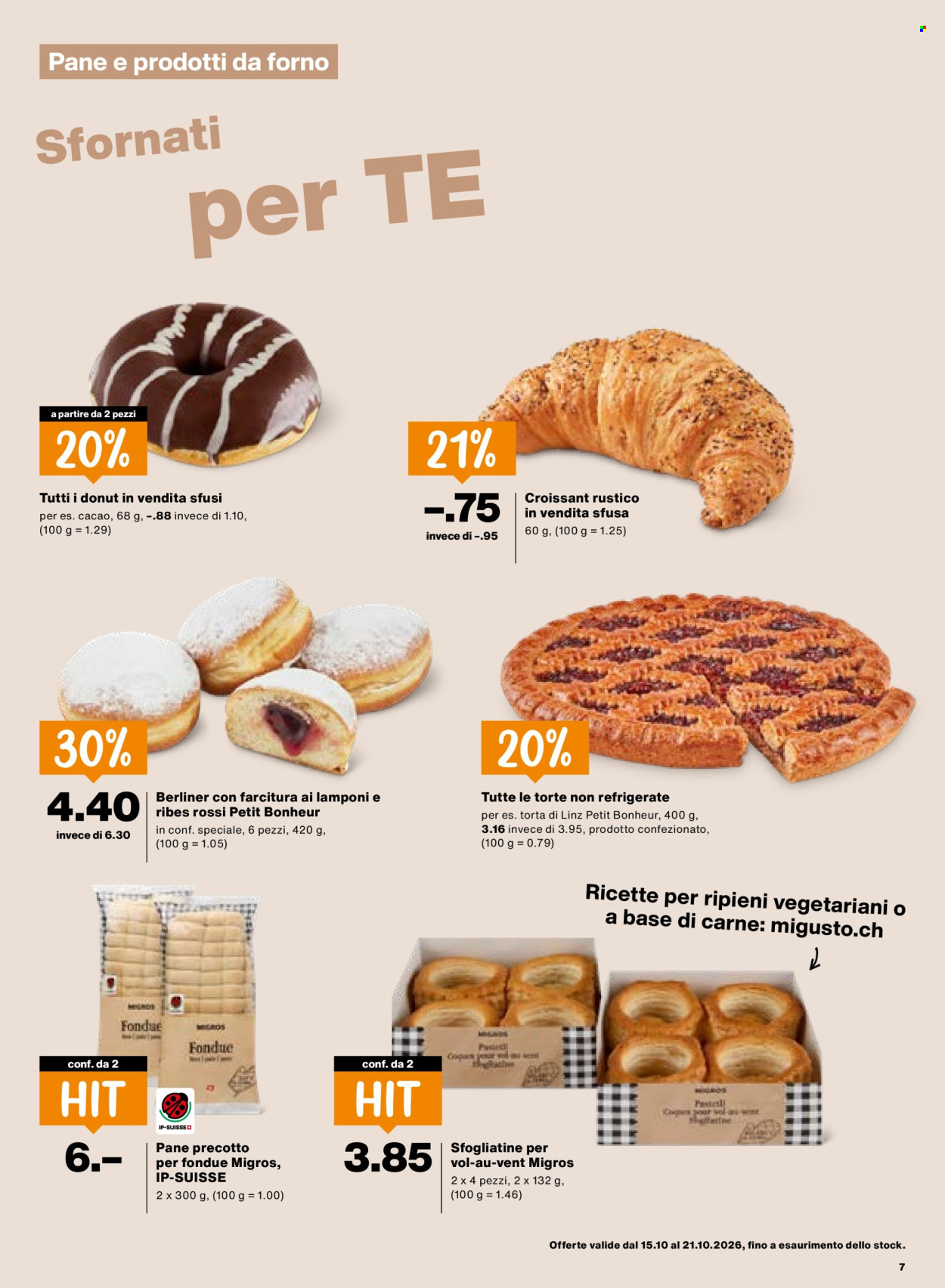 Volantino Migros - 15.10.2026 - 21.10.2026. Pagina 7
