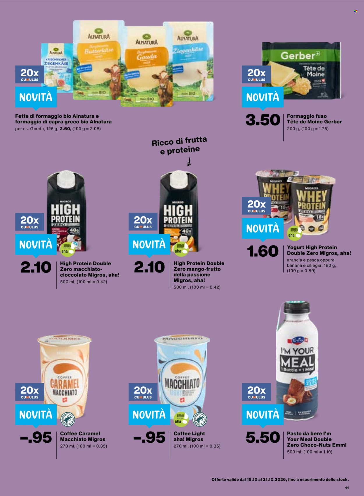 Volantino Migros - 15.10.2026 - 21.10.2026. Pagina 11