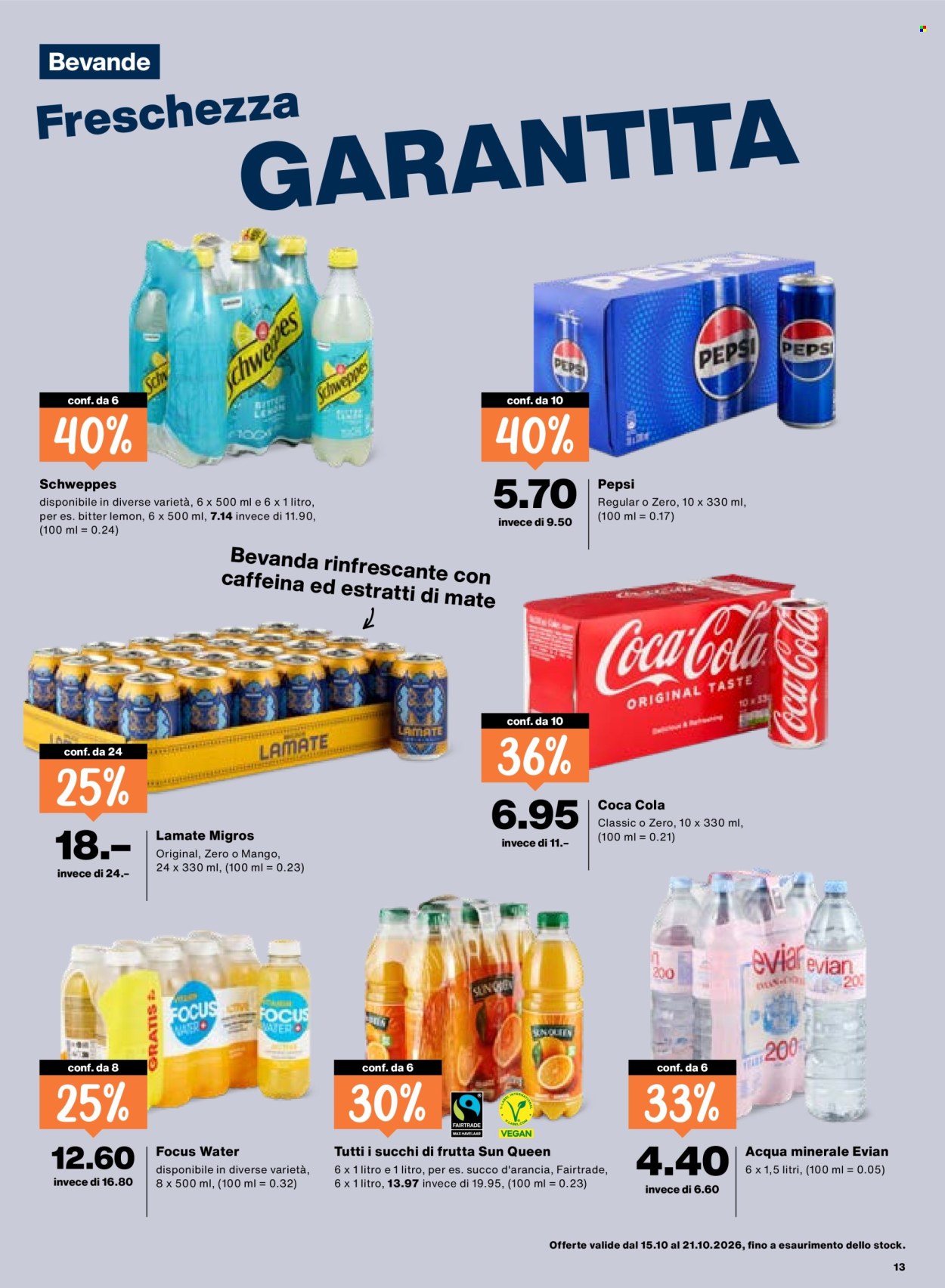 Volantino Migros - 15.10.2026 - 21.10.2026. Pagina 13