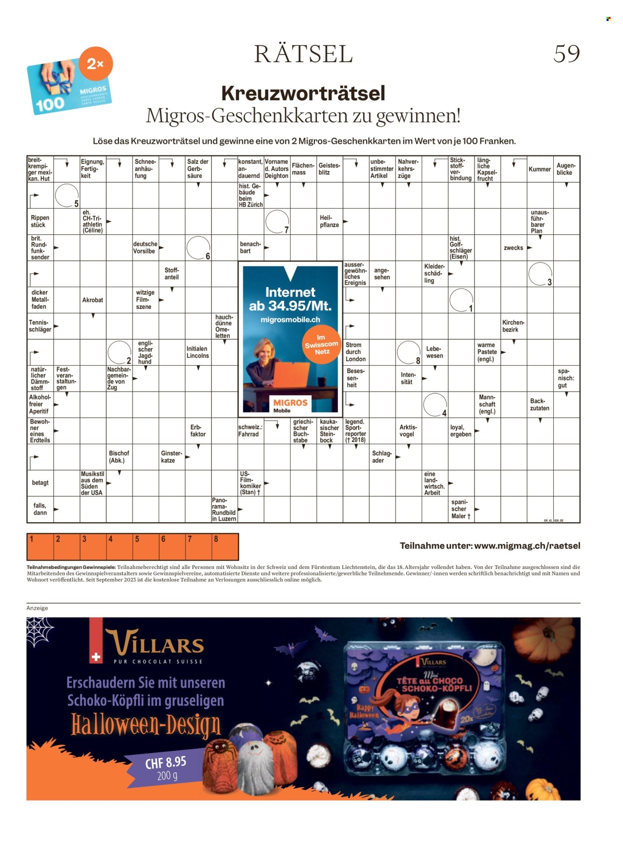 Volantino Migros - 14.10.2026 - 21.10.2026. Pagina 59