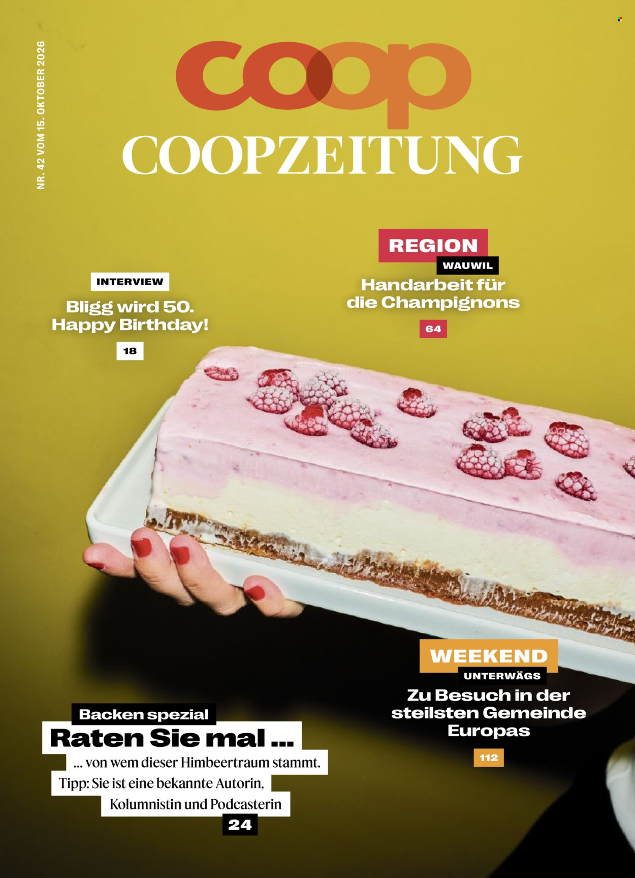 Prospekt Coop - 15.10.2026 - 21.10.2026. Seite 1