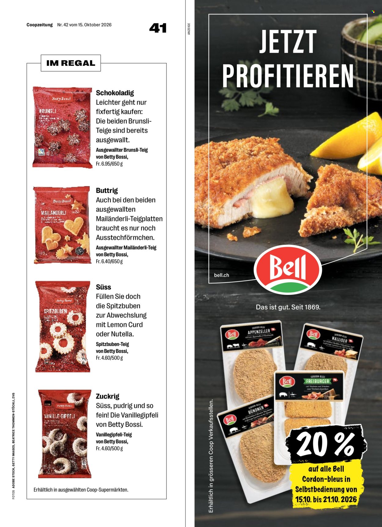 Prospekt Coop - 15.10.2026 - 21.10.2026. Seite 41