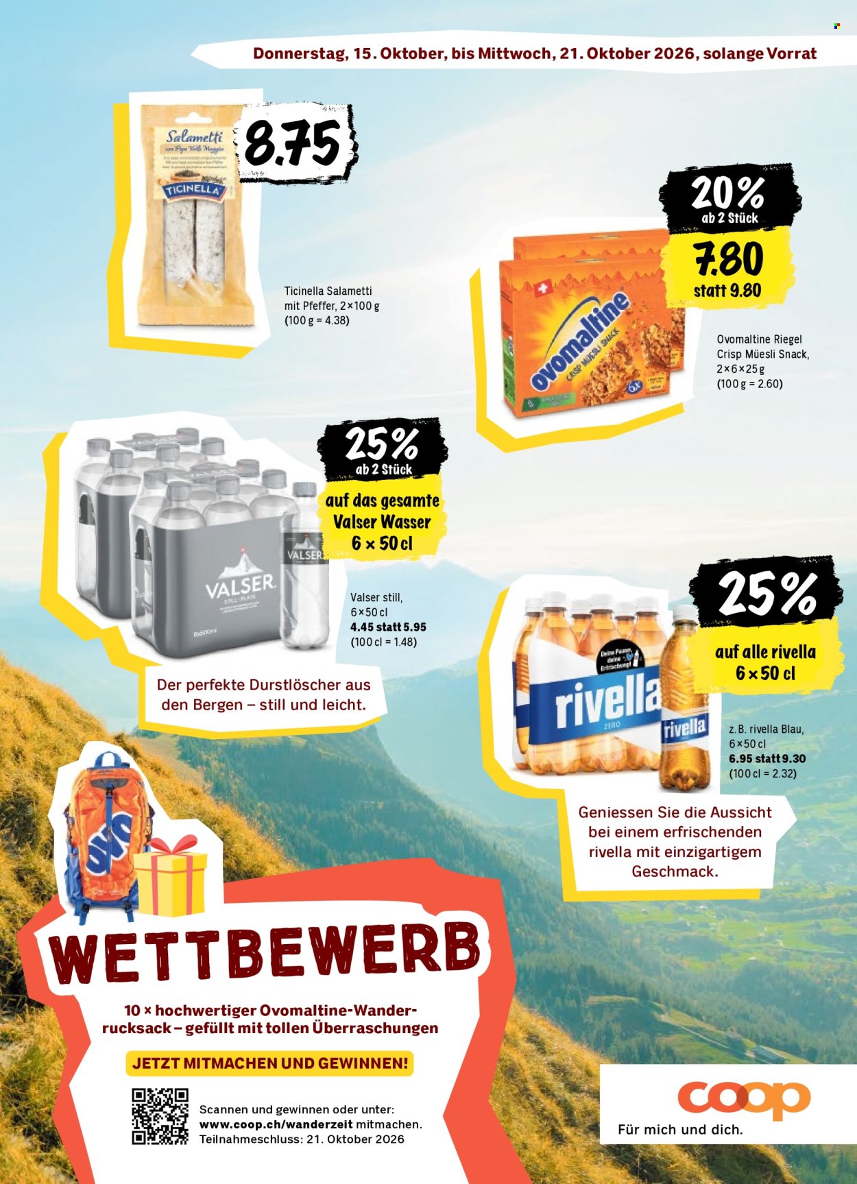 Prospekt Coop - 15.10.2026 - 21.10.2026. Seite 107