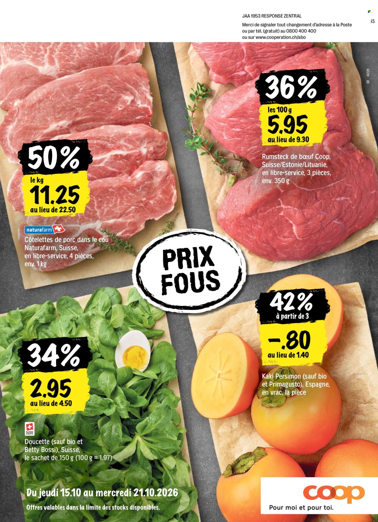 Prospekt Coop - 15.10.2026 - 21.10.2026. Seite 112