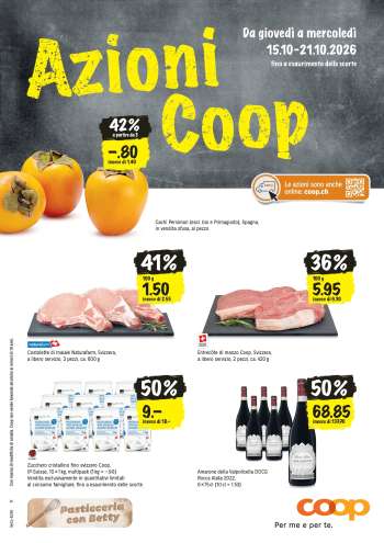 Prospekte Coop - 15.10.2026 - 21.10.2026.