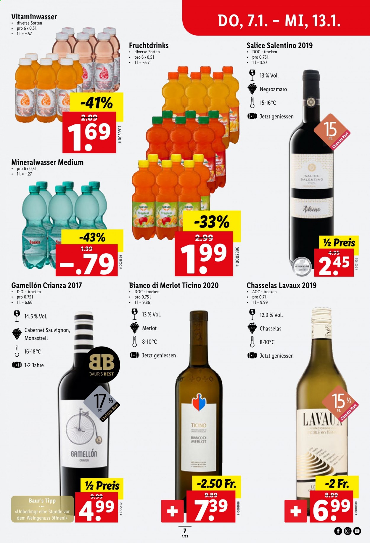 Prospekt Lidl - 7.1.2021 - 13.1.2021. Seite 7