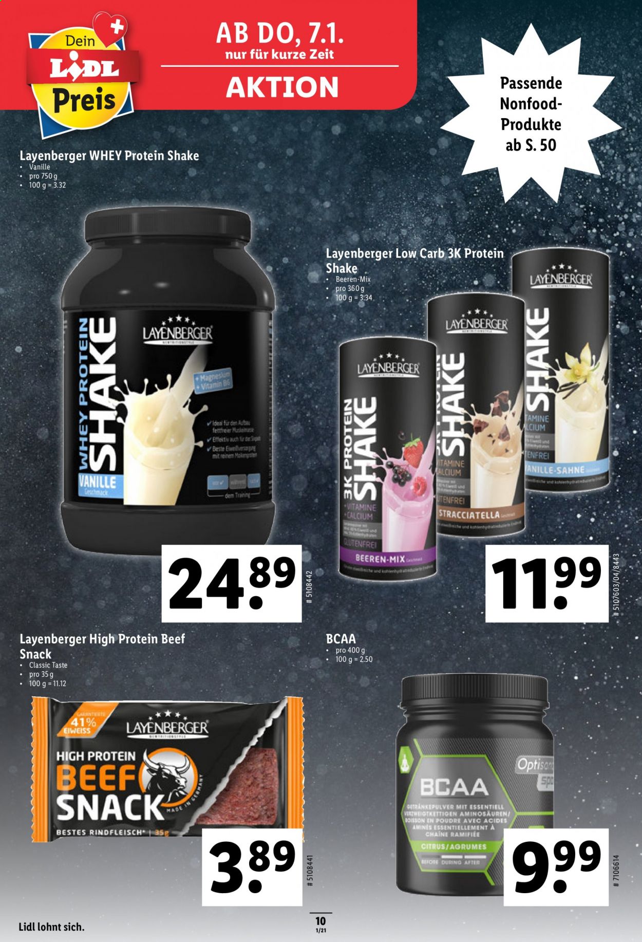 Prospekt Lidl - 7.1.2021 - 13.1.2021. Seite 10