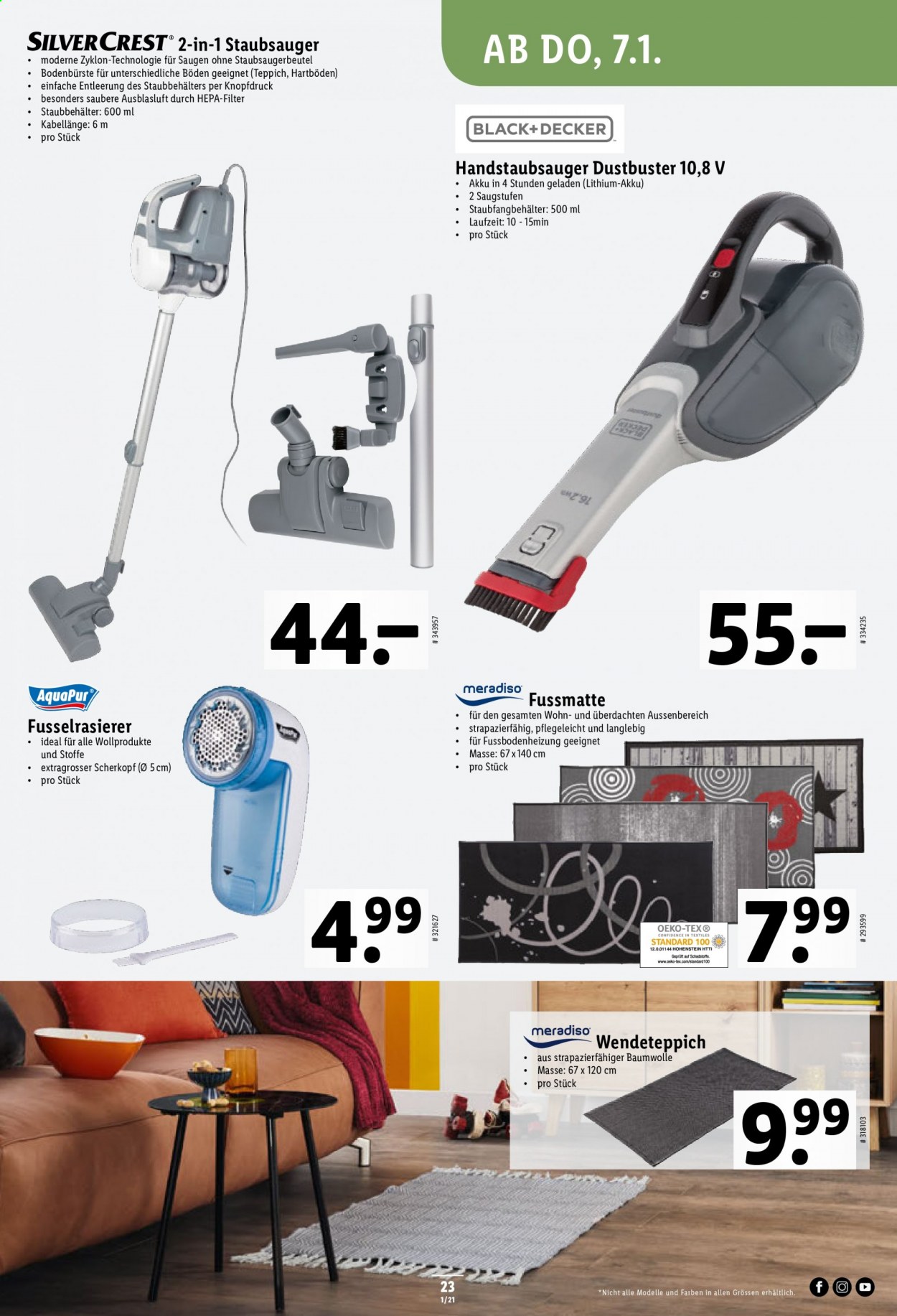 Prospekt Lidl - 7.1.2021 - 13.1.2021. Seite 23
