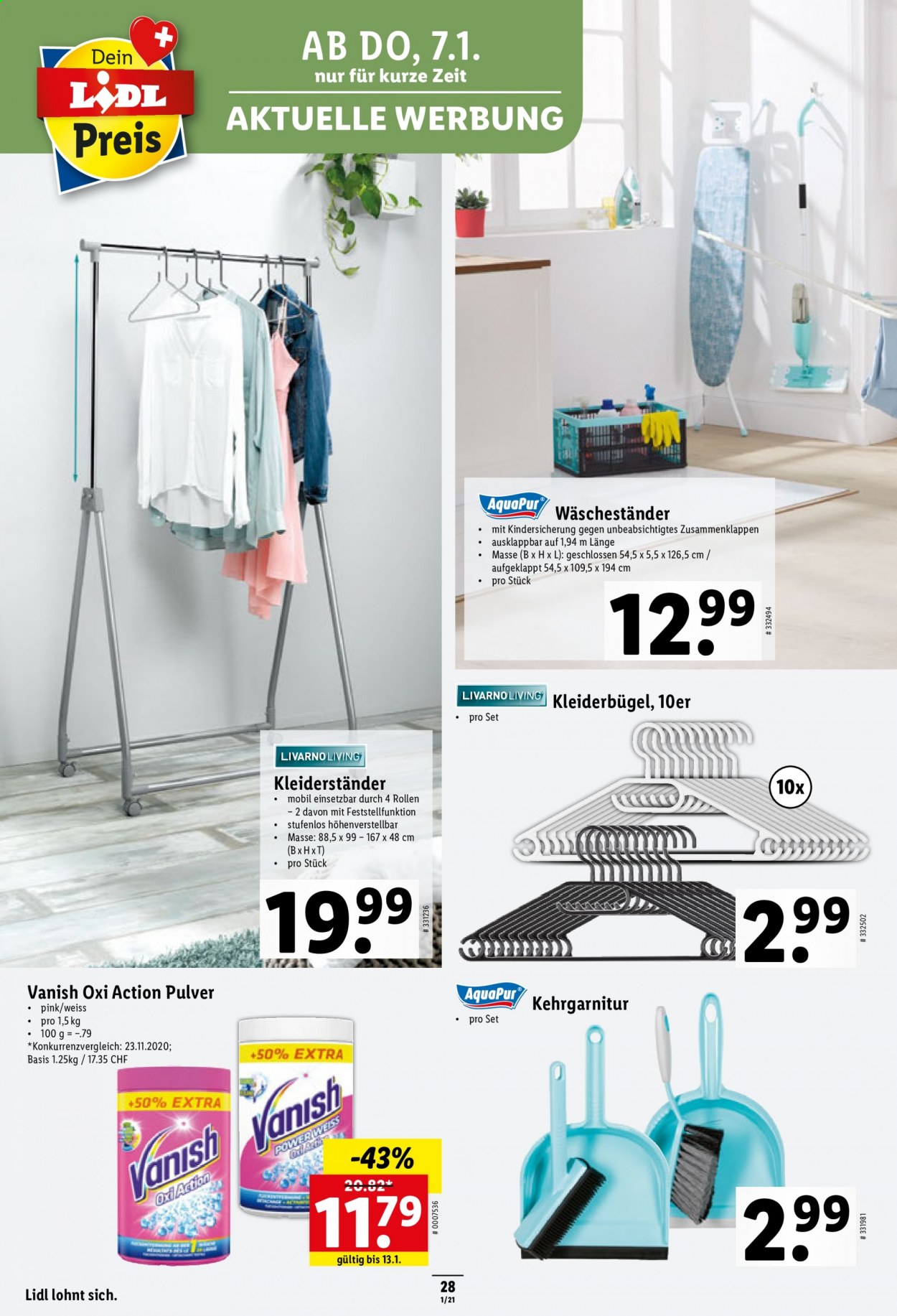 Prospekt Lidl - 7.1.2021 - 13.1.2021. Seite 28