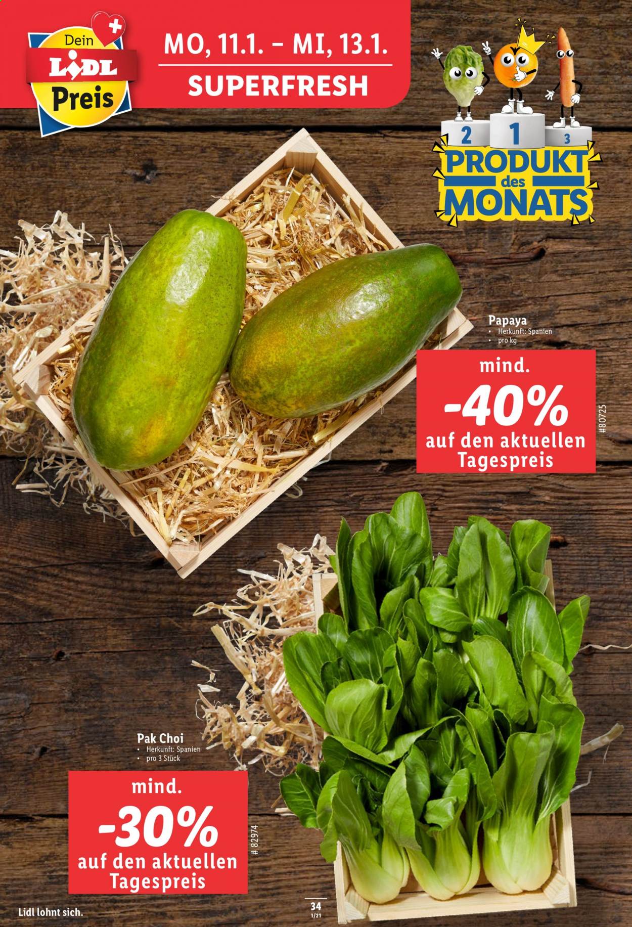 Prospekt Lidl - 7.1.2021 - 13.1.2021. Seite 34