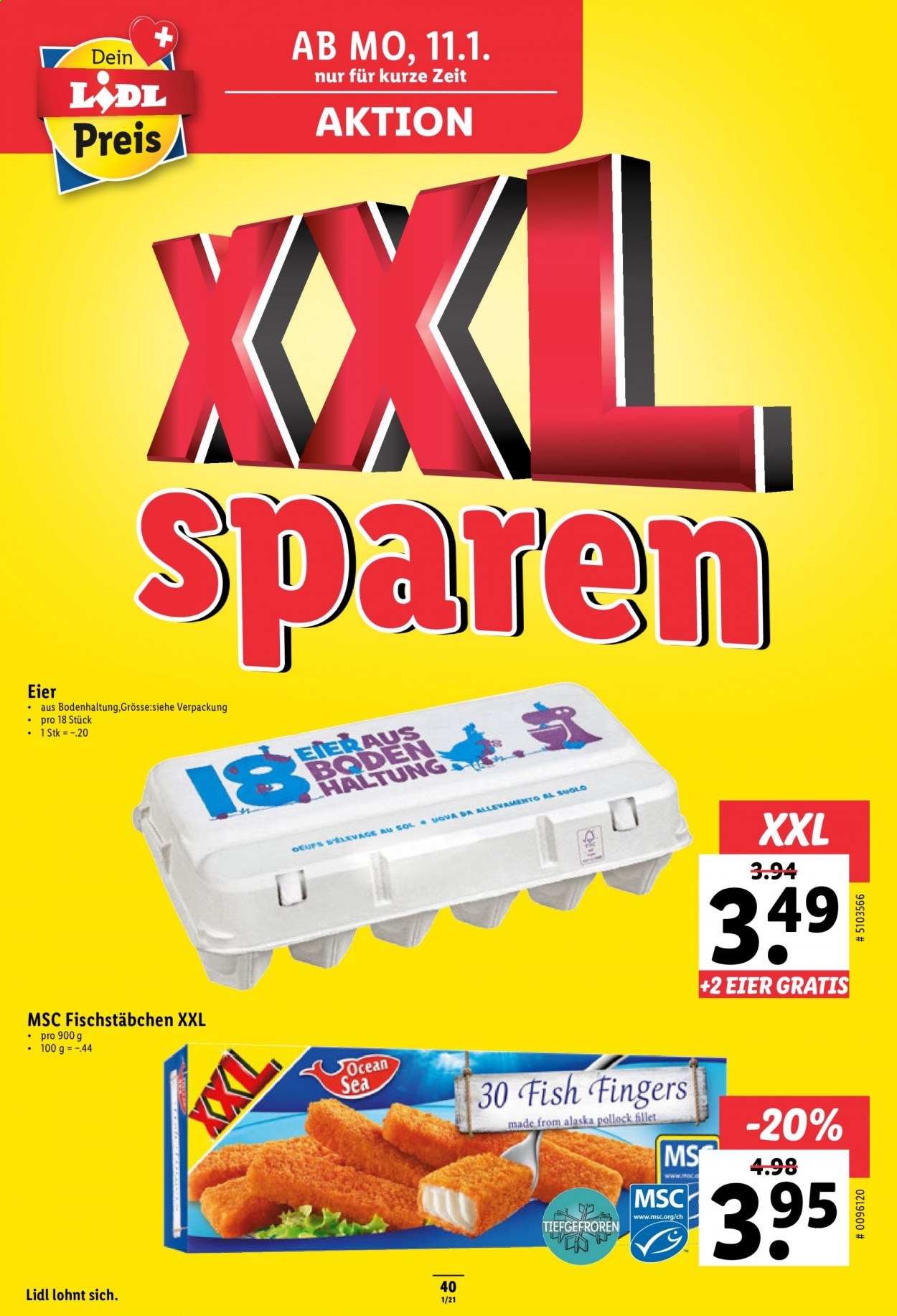 Prospekt Lidl - 7.1.2021 - 13.1.2021. Seite 40