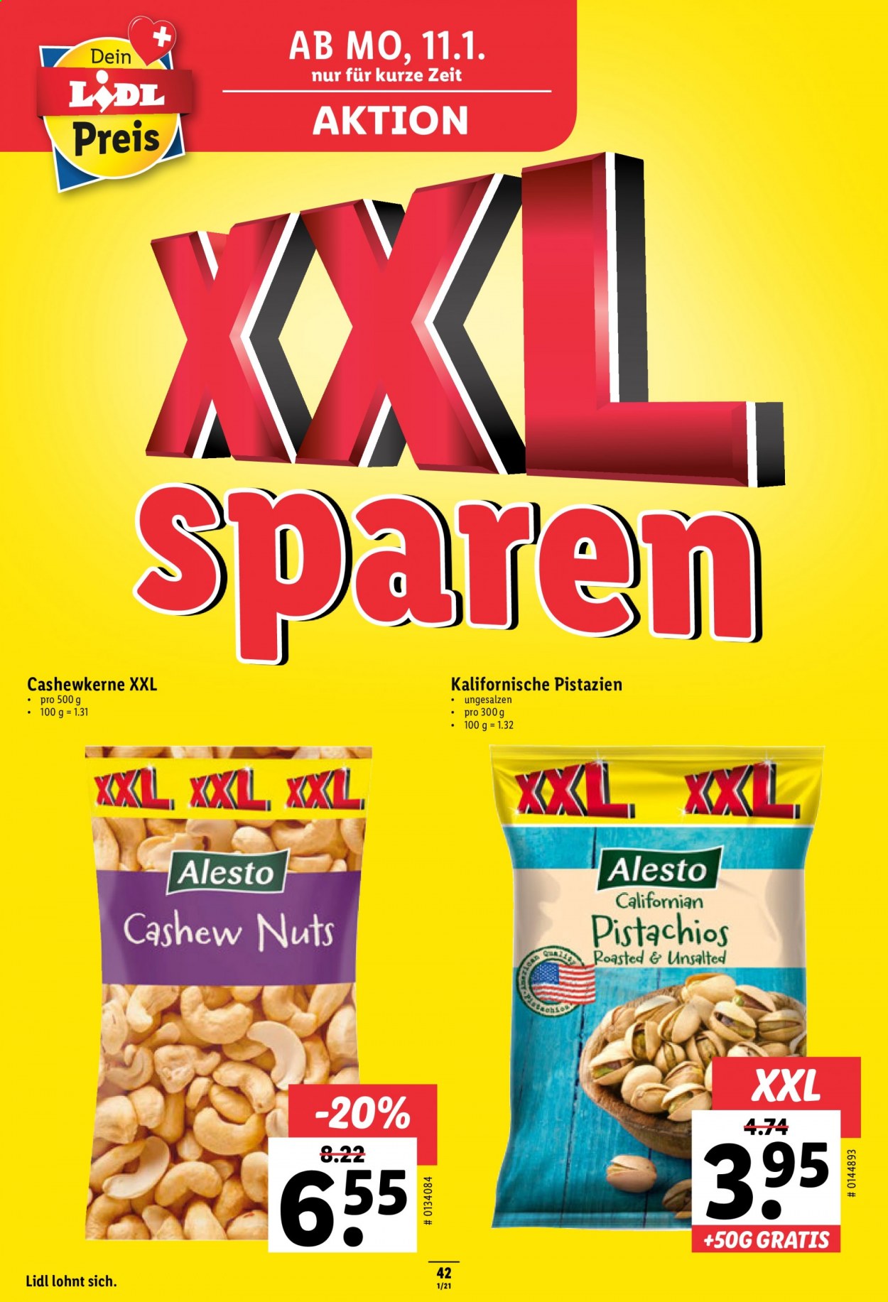 Prospekt Lidl - 7.1.2021 - 13.1.2021. Seite 42