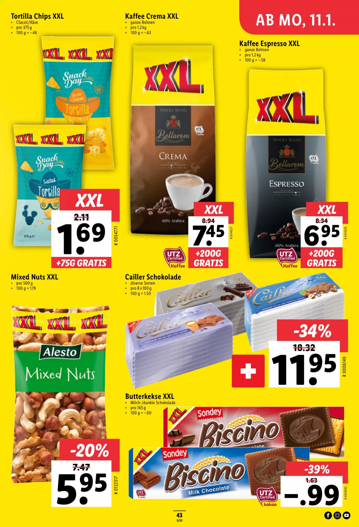 Prospekt Lidl - 7.1.2021 - 13.1.2021. Seite 43