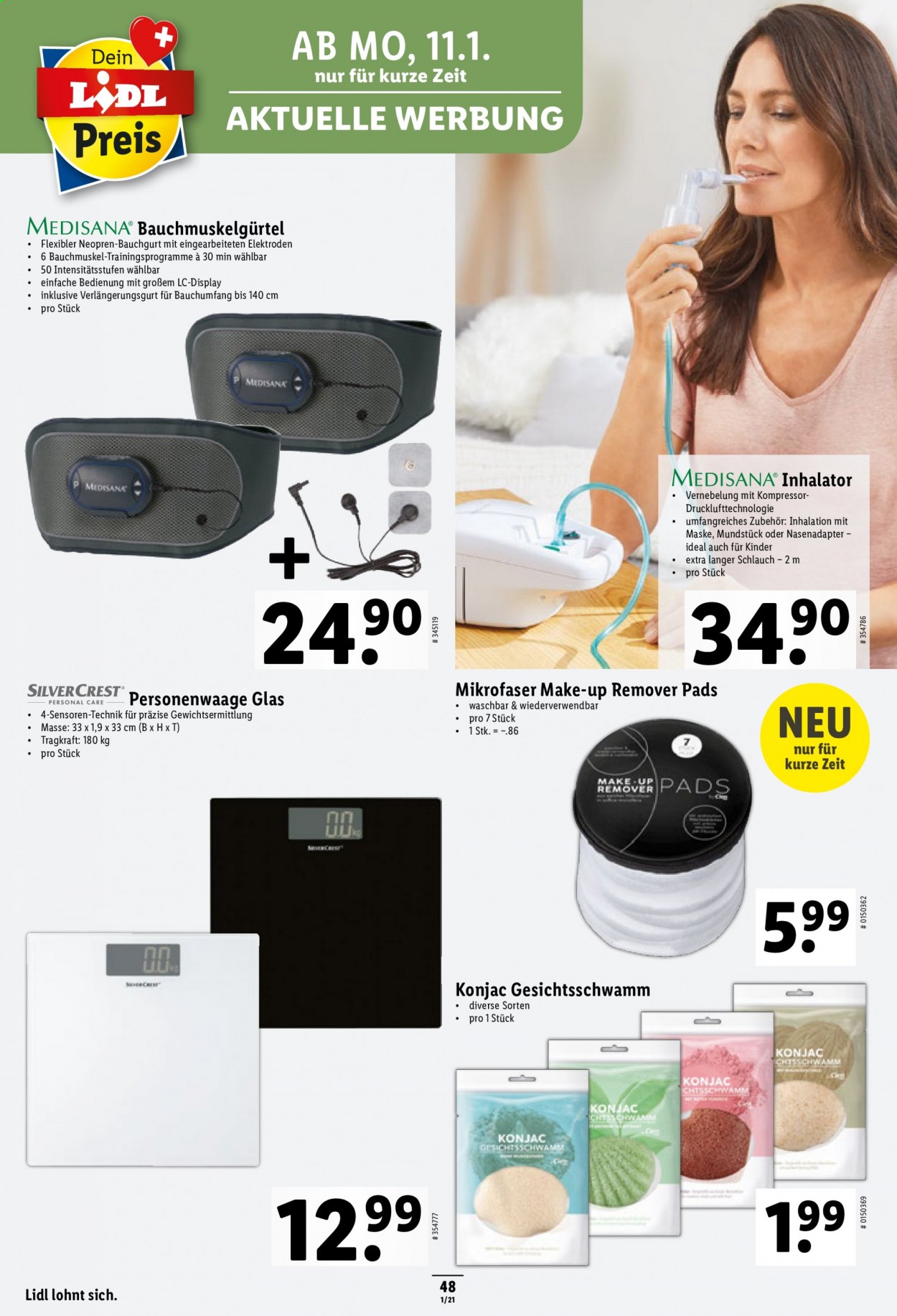 Prospekt Lidl - 7.1.2021 - 13.1.2021. Seite 48
