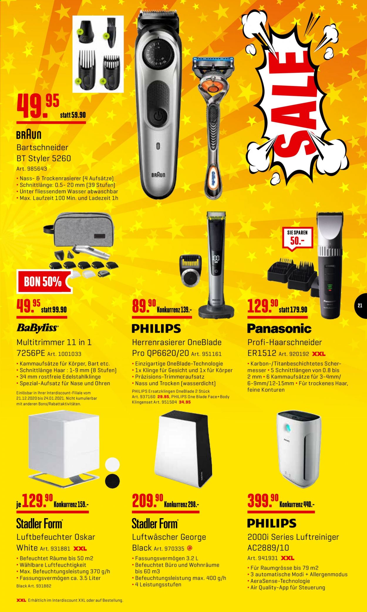 Prospekt Interdiscount - 4.1.2021 - 10.1.2021. Seite 21