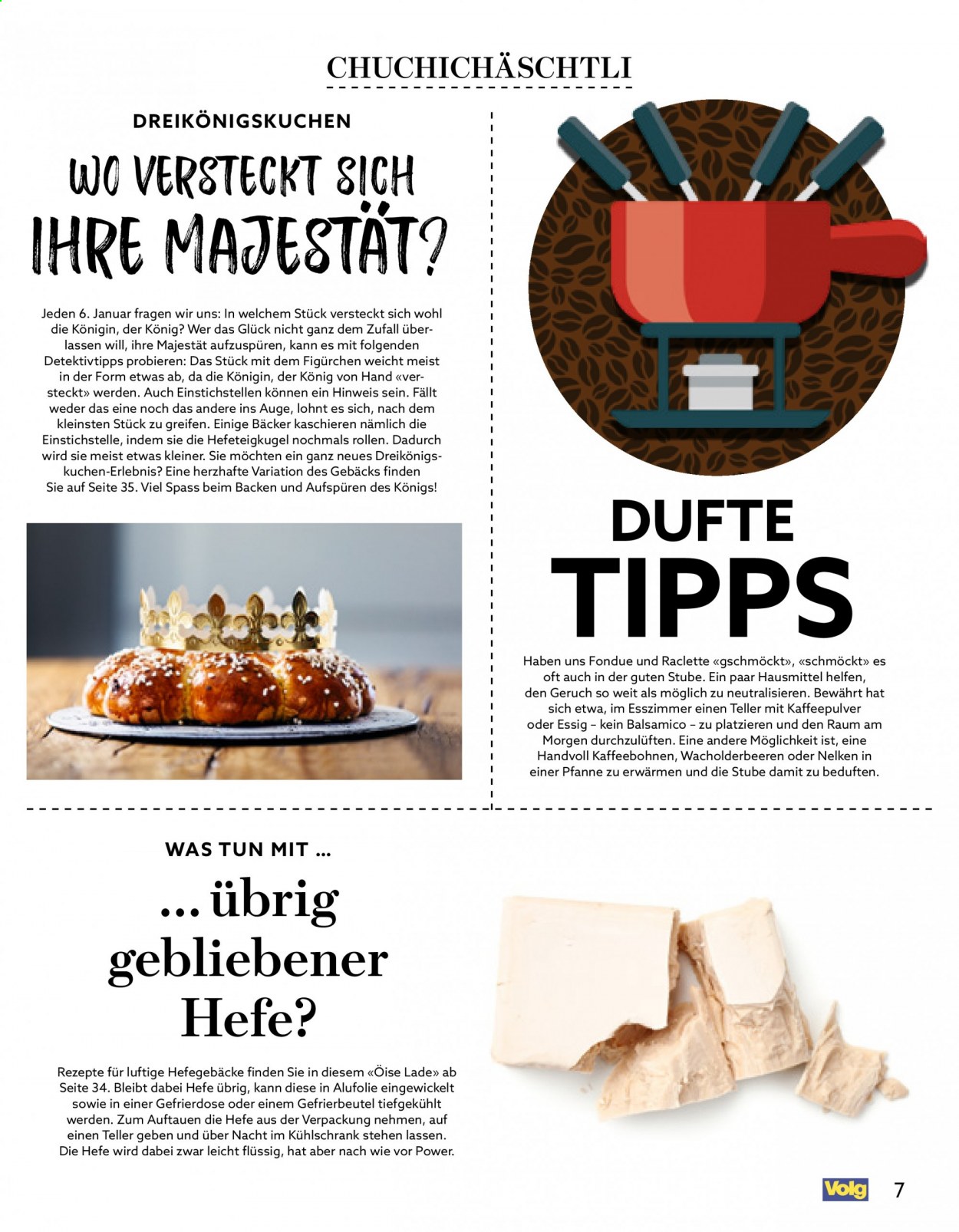 Prospekt Volg. Seite 7