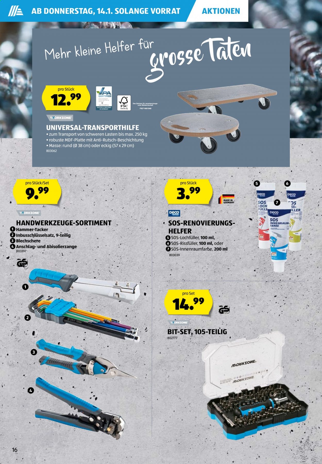 Volantino Aldi - 14.1.2021 - 20.1.2021. Pagina 16