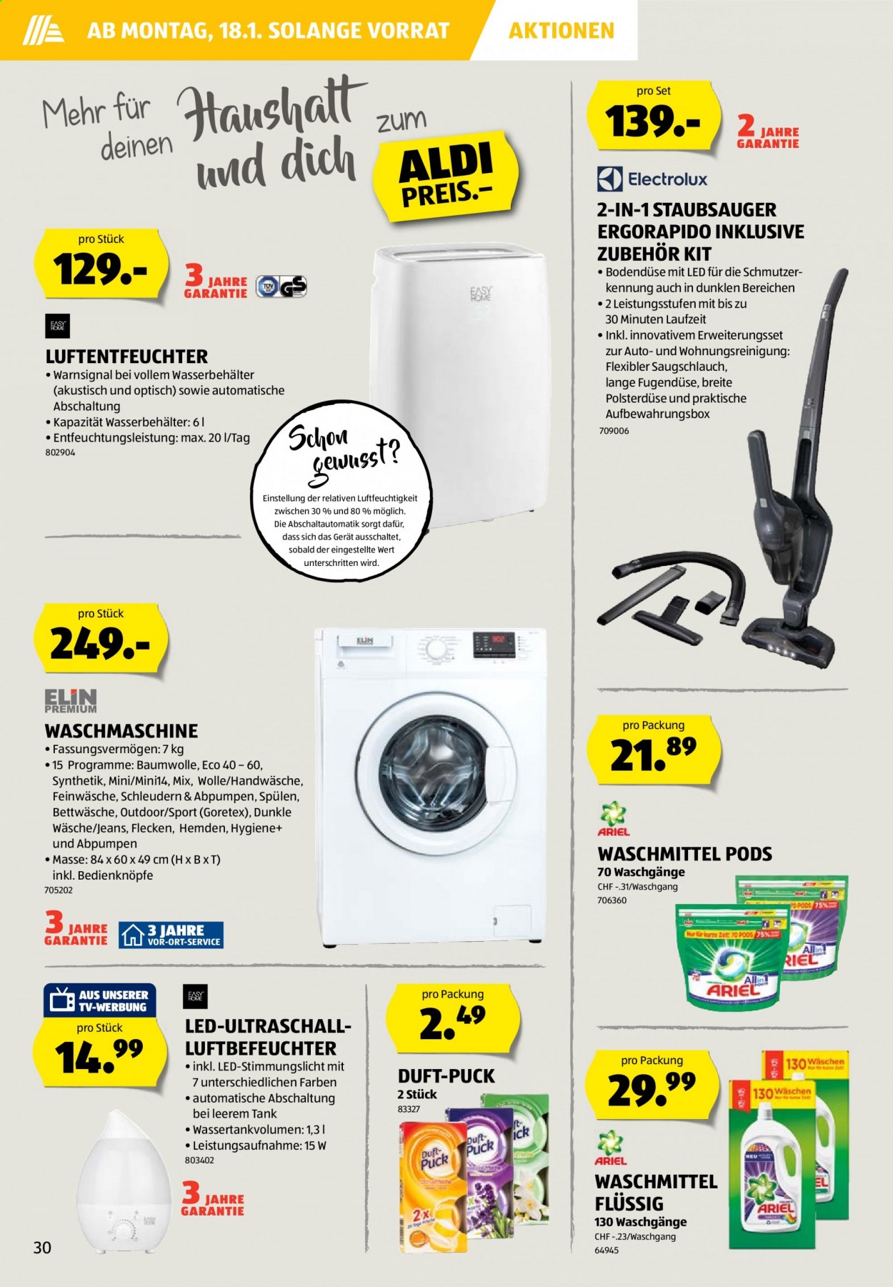 Volantino Aldi - 14.1.2021 - 20.1.2021. Pagina 30