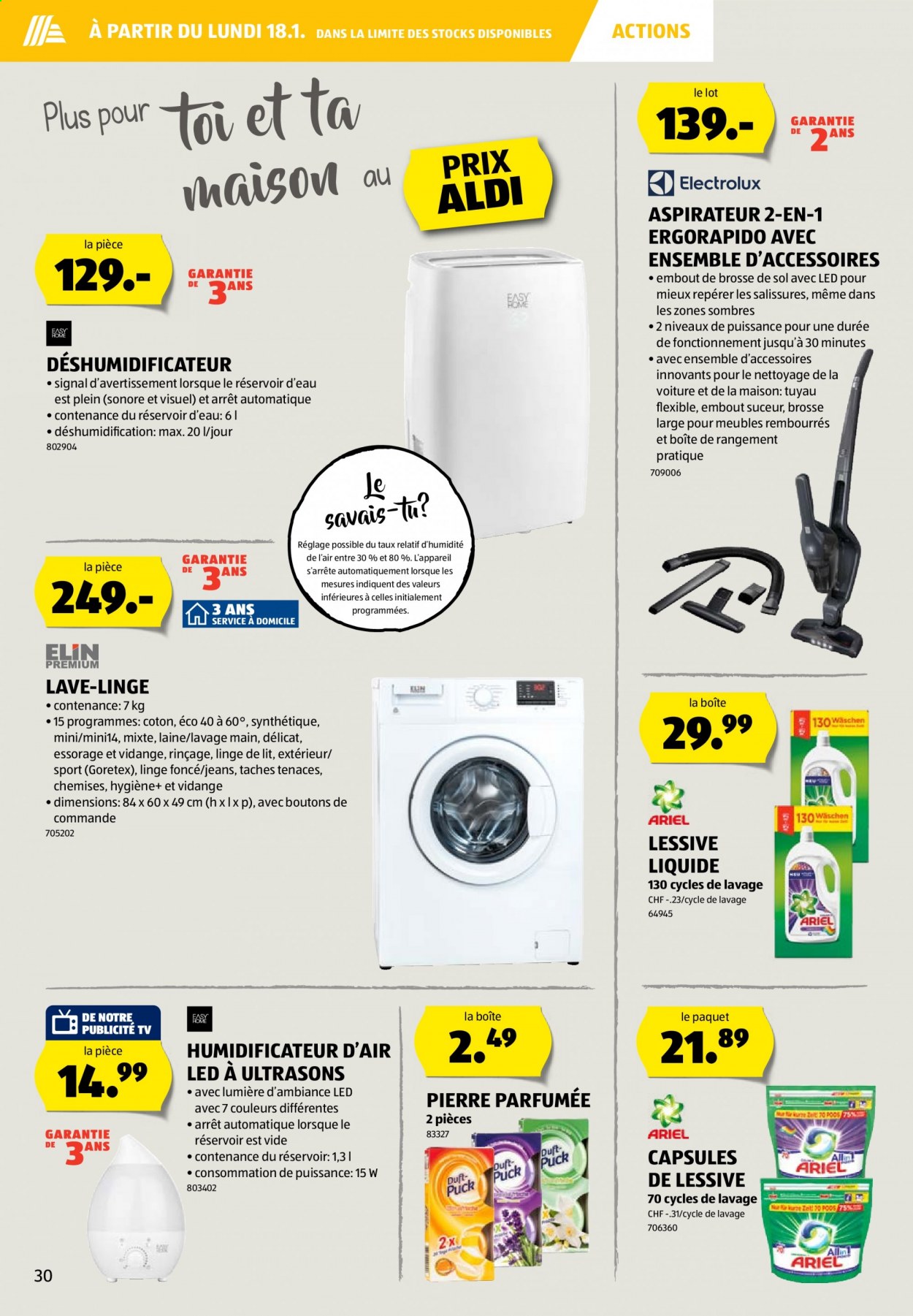 Prospekt Aldi - 14.1.2021 - 20.1.2021. Seite 30