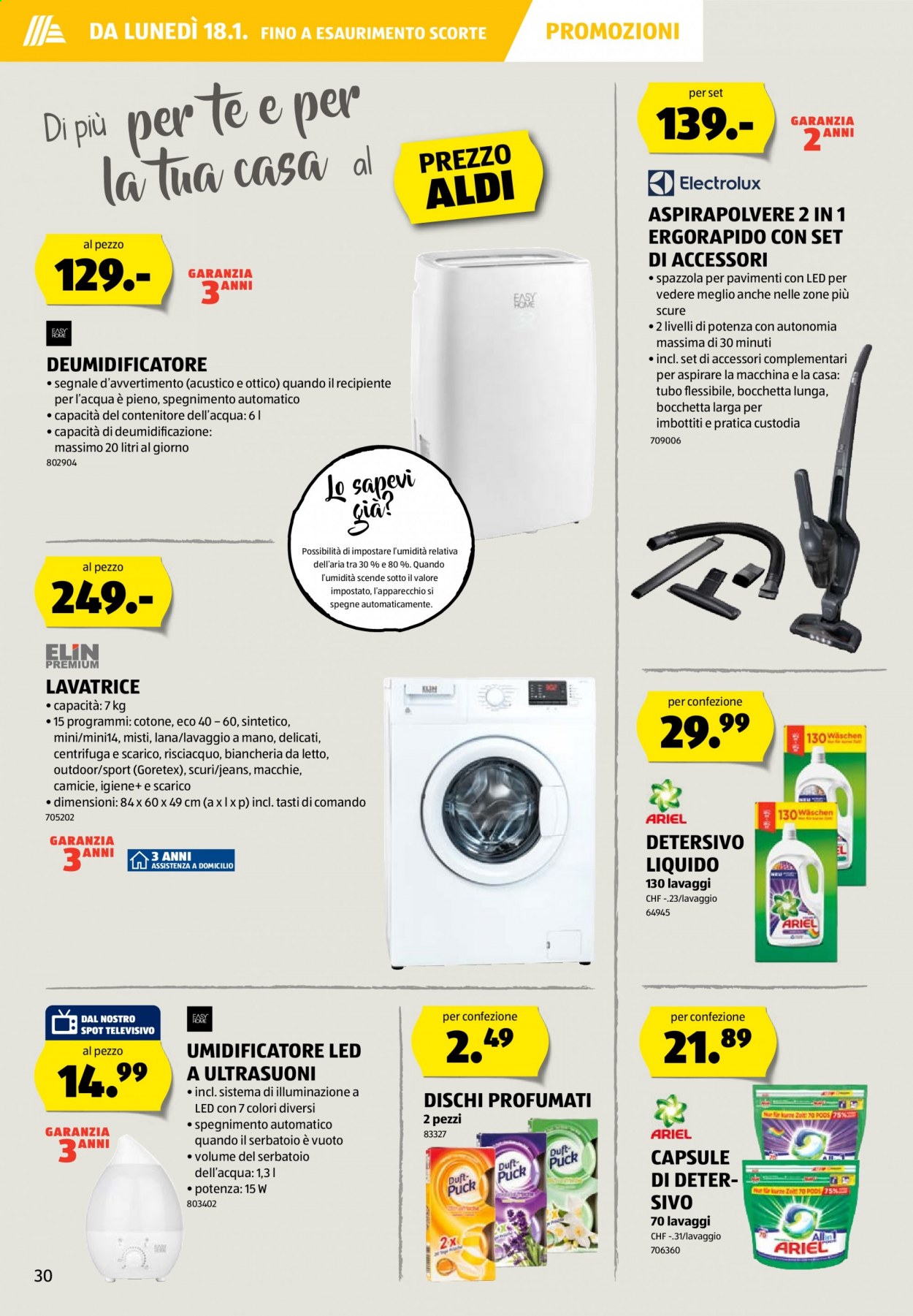 Volantino Aldi - 14.1.2021 - 20.1.2021. Pagina 30