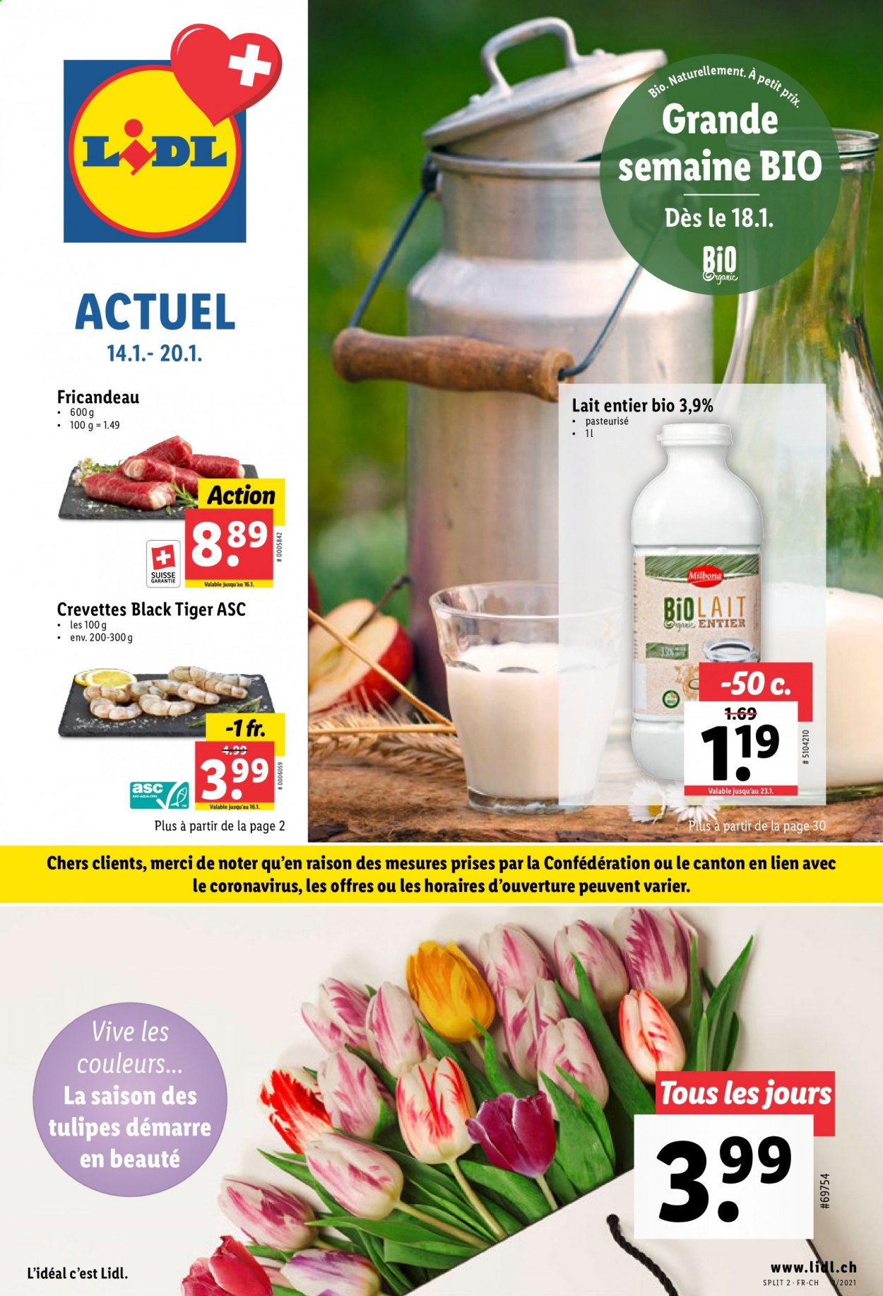 Prospekt Lidl - 14.1.2021 - 20.1.2021. Seite 1