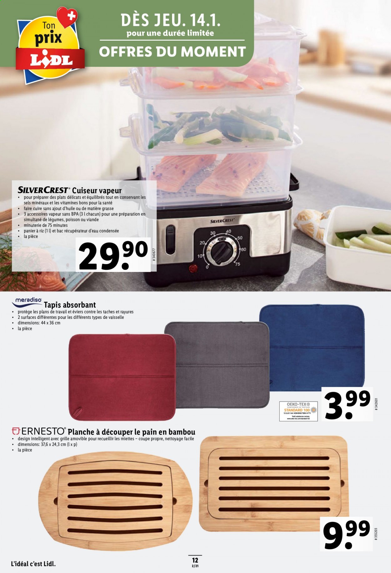 Prospekt Lidl - 14.1.2021 - 20.1.2021. Seite 12