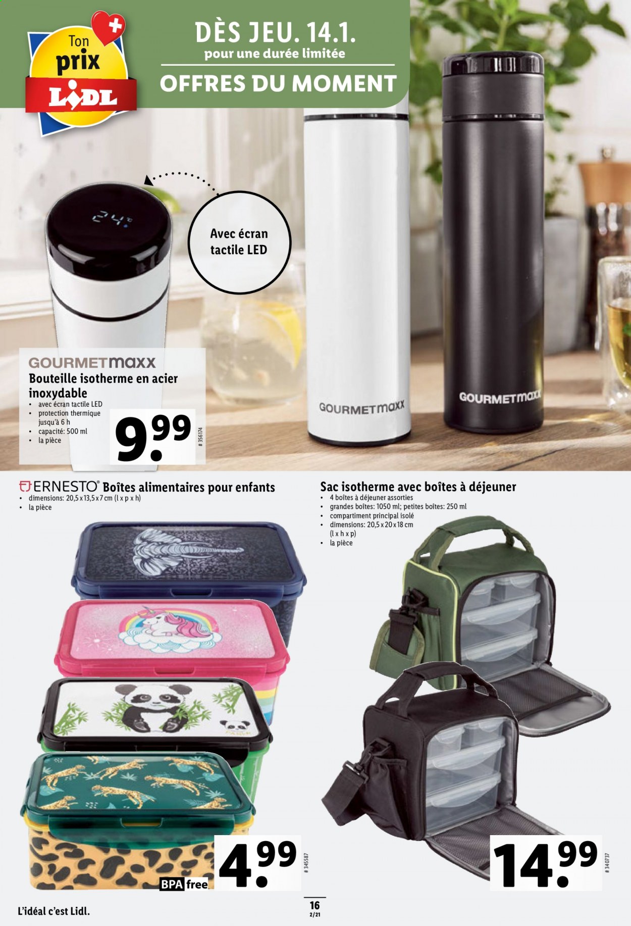 Prospekt Lidl - 14.1.2021 - 20.1.2021. Seite 16