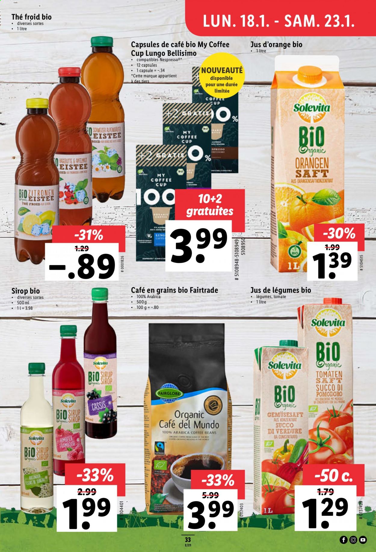 Prospekt Lidl - 14.1.2021 - 20.1.2021. Seite 33