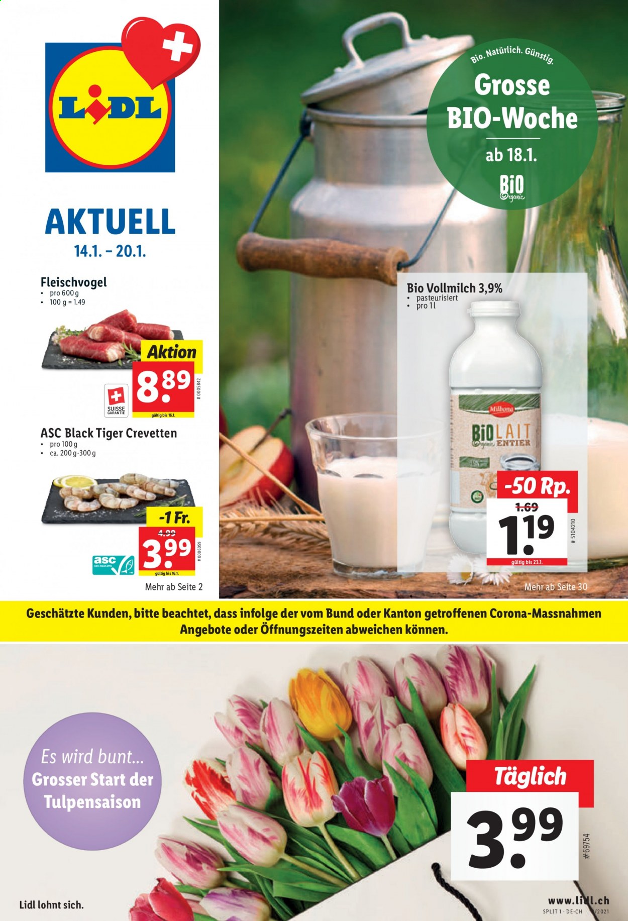 Prospekt Lidl - 14.1.2021 - 20.1.2021. Seite 1