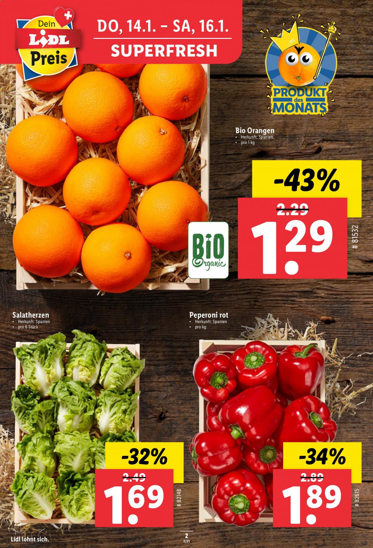 Prospekt Lidl - 14.1.2021 - 20.1.2021. Seite 2