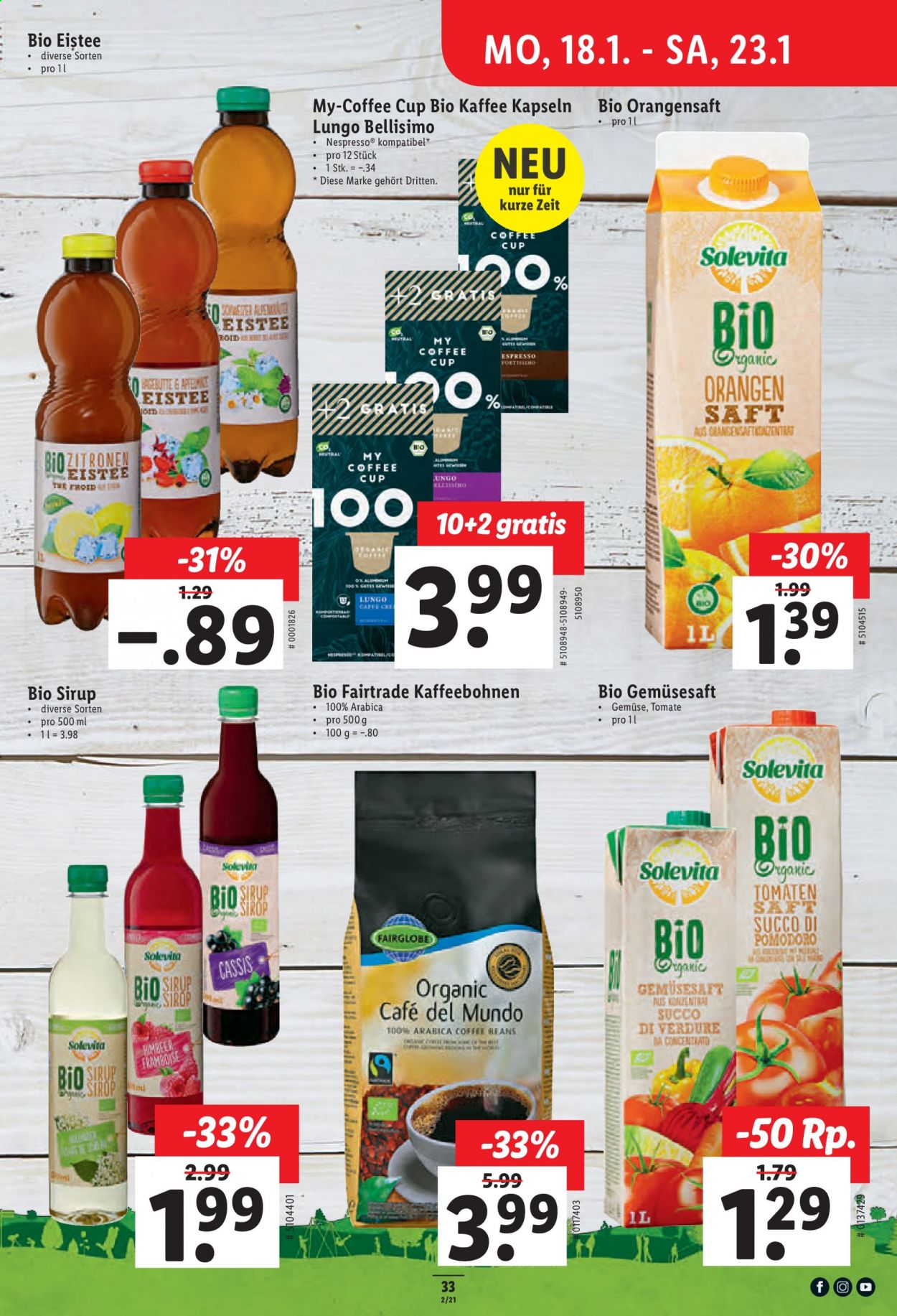 Prospekt Lidl - 14.1.2021 - 20.1.2021. Seite 33